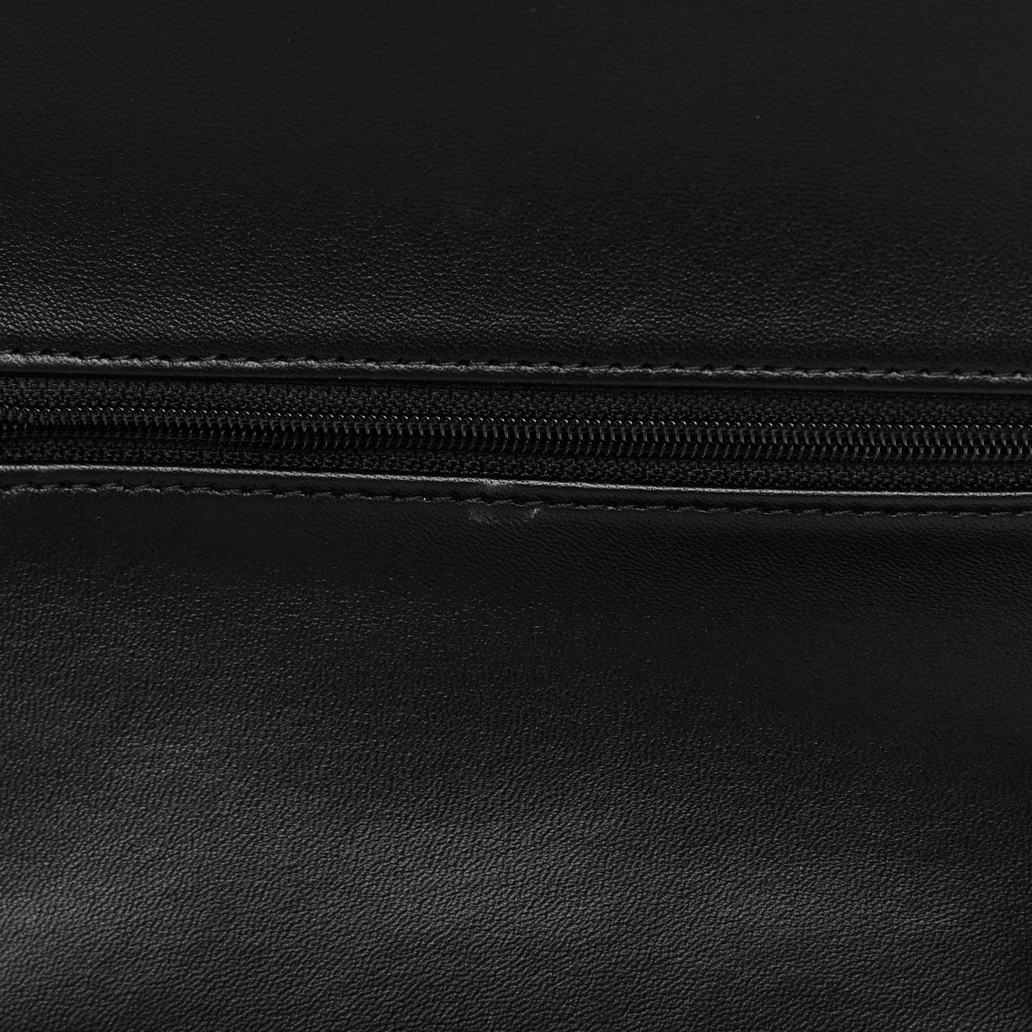 Chanel Lambskin Quilted Jumbo Double Flap Black 14 of 19