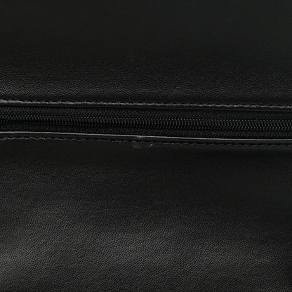 Chanel Lambskin Quilted Jumbo Double Flap Black 14 of 19