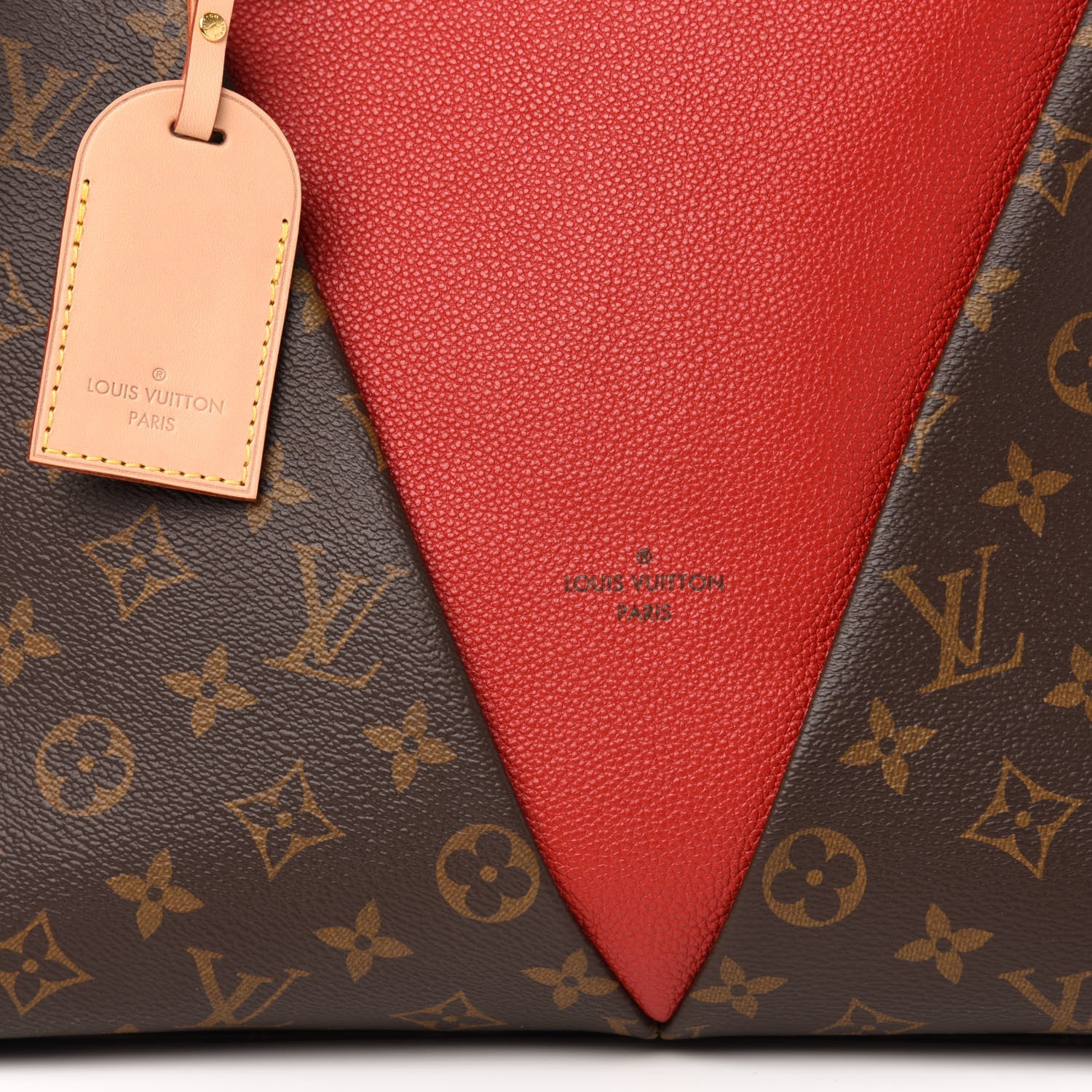 Louis Vuitton Monogram V Tote MM Cherry 10 of 10