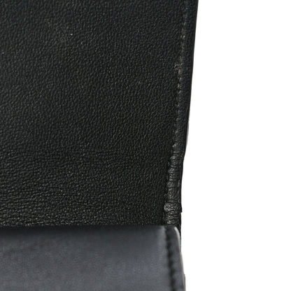 Christian Dior Lambskin Cannage Lady Dior Lotus Wallet Black 14 of 15