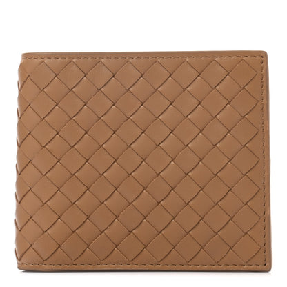 Bottega Veneta Nappa Intrecciato Bi-Fold Wallet Brown 1 of 8