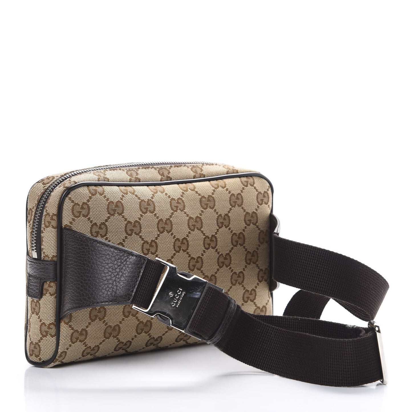 Monogram Belt Bag Dark Brown