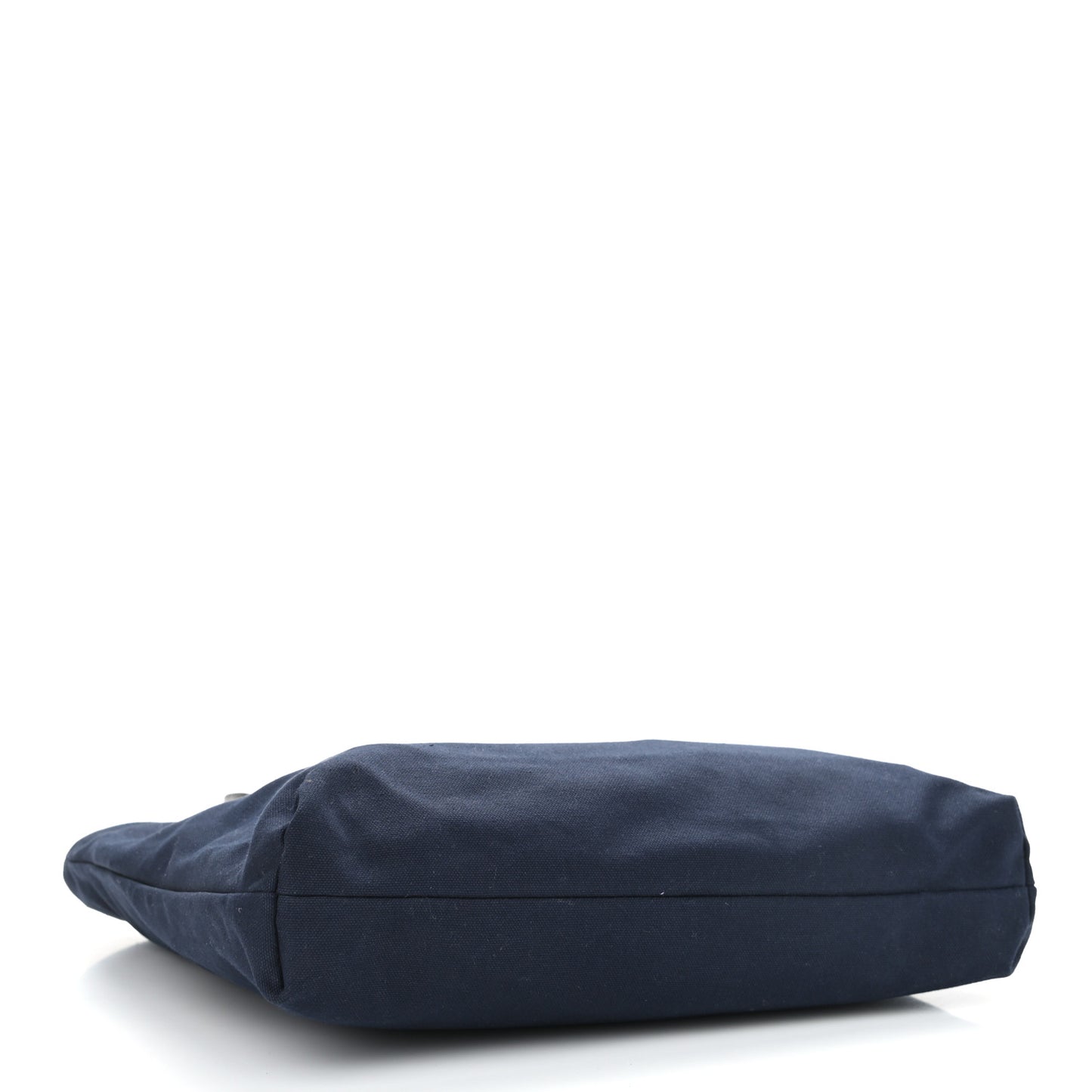 Nylon Leopard Reversible Tote Navy Black