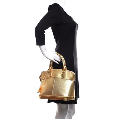 Louis Vuitton Suhali Lockit PM Gold 2 of 13