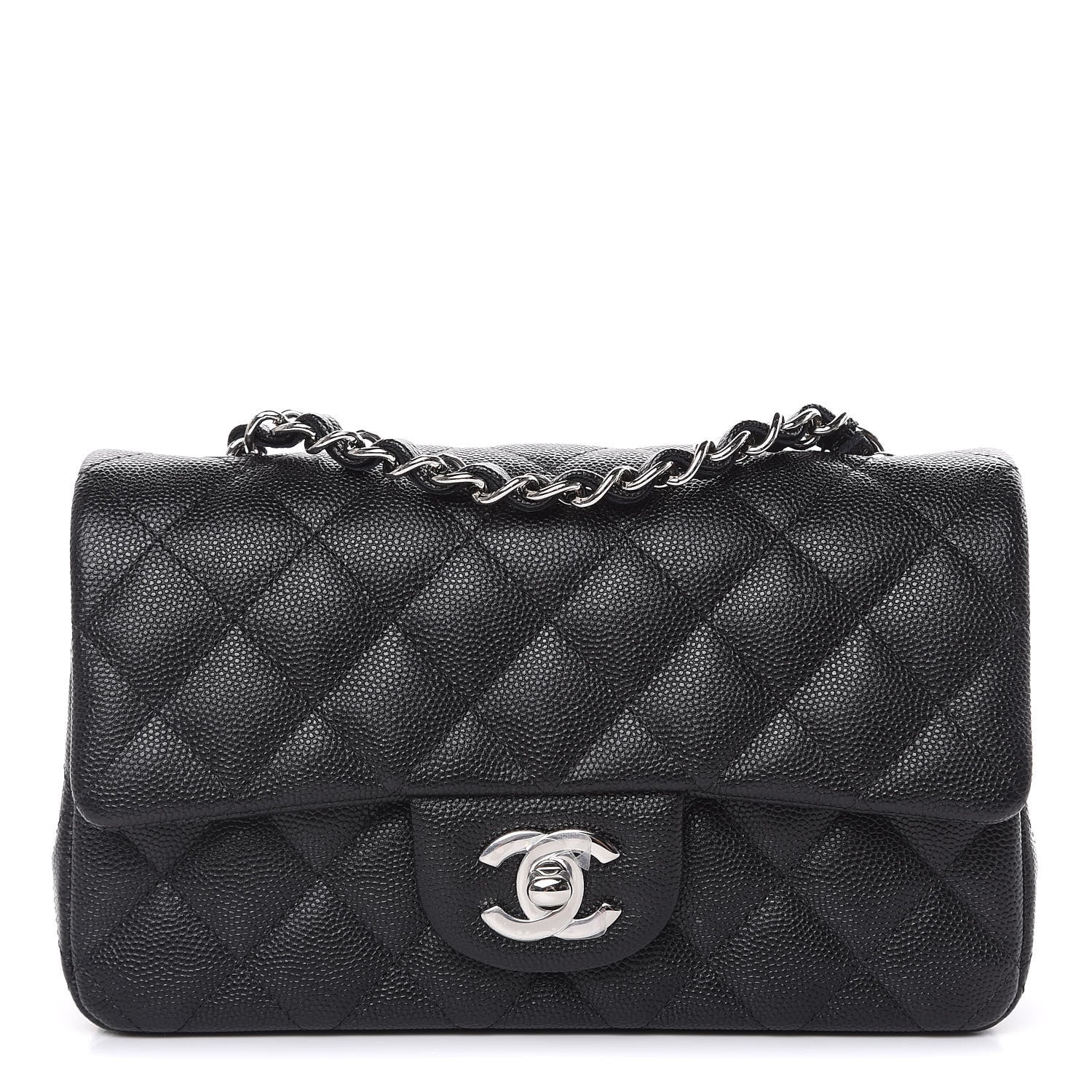 Chanel Caviar Quilted Mini Rectangular Flap Black 1 of 10