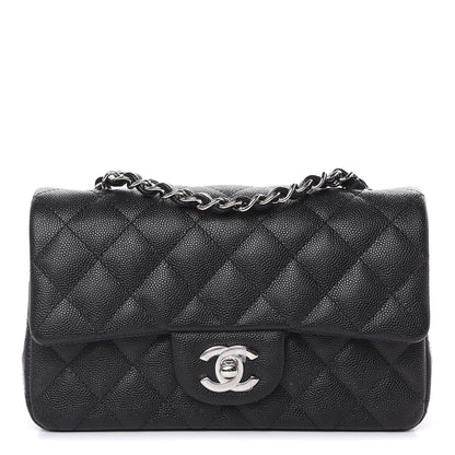 Chanel Caviar Quilted Mini Rectangular Flap Black 1 of 10