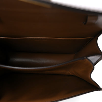 Celine Box Calfskin Teen Classic Box Flap Bag Camel 5 of 8