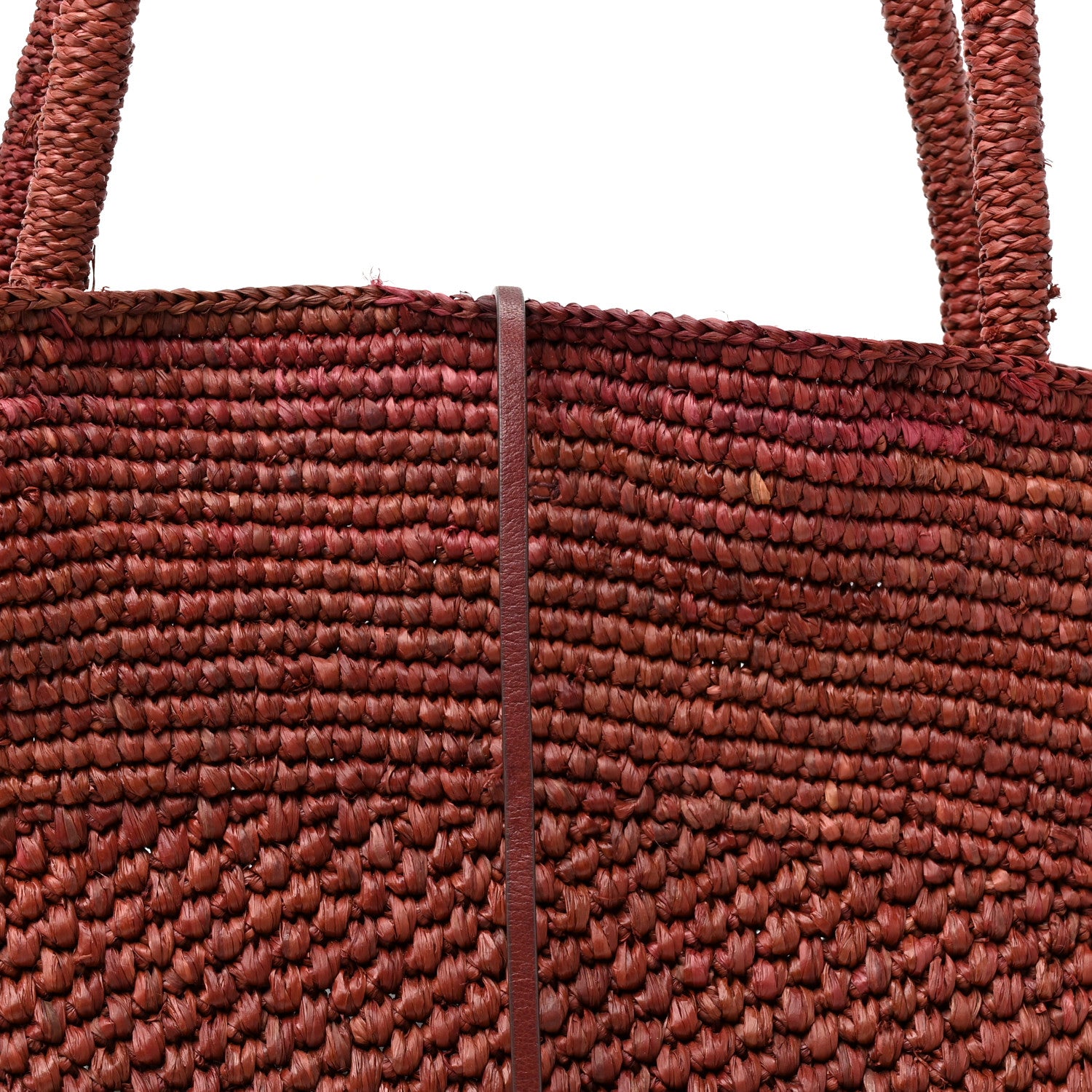 The Row Raffia Emilie Tote Bag Mocha 6 of 8