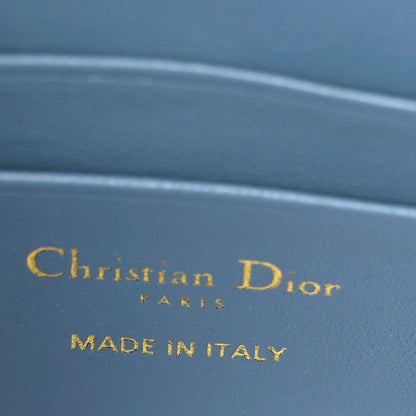 Christian Dior Raffia Cannage 30 Montaigne Dea Pouch Celestial Blue 6 of 10