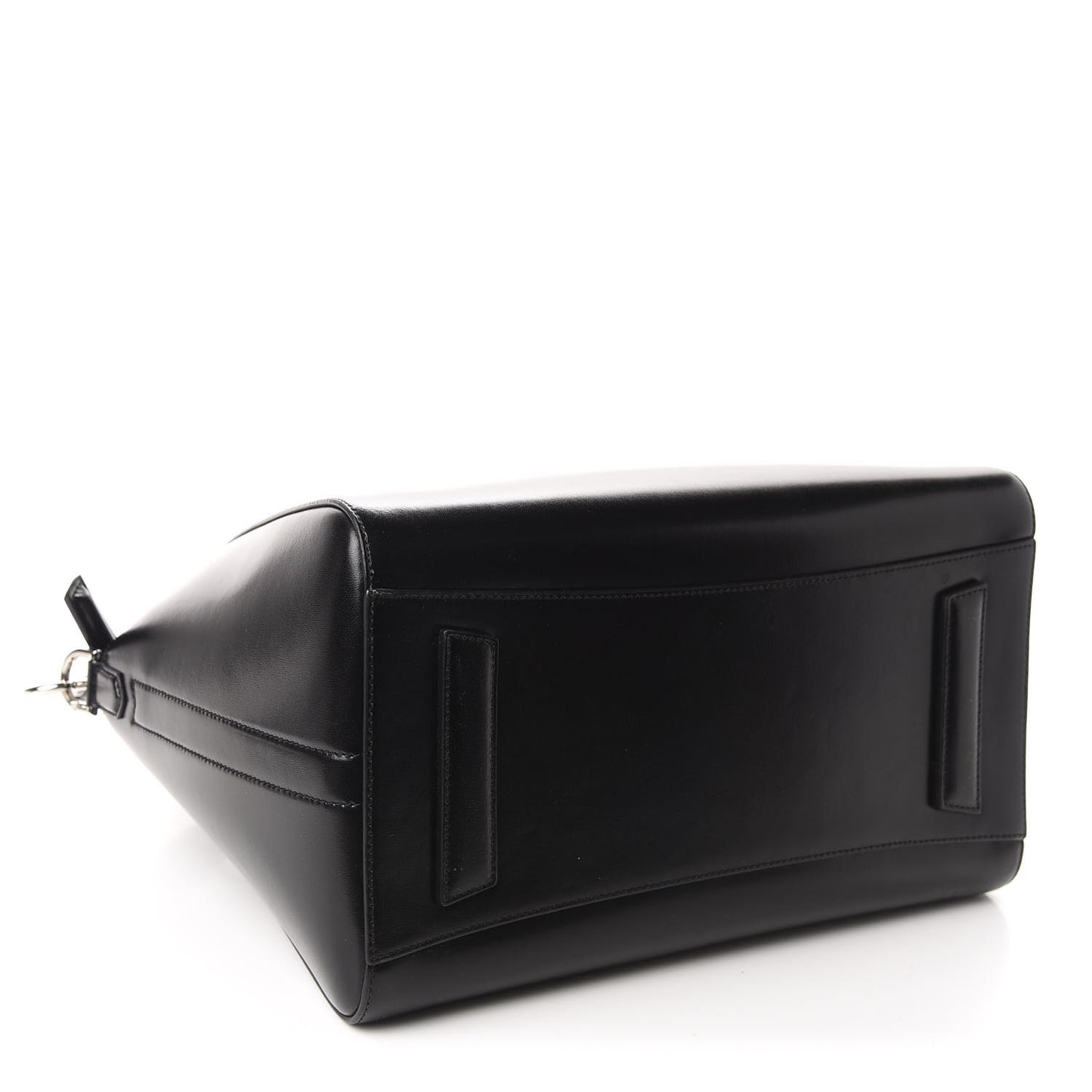 Shiny Lord Calfskin Medium Antigona Black