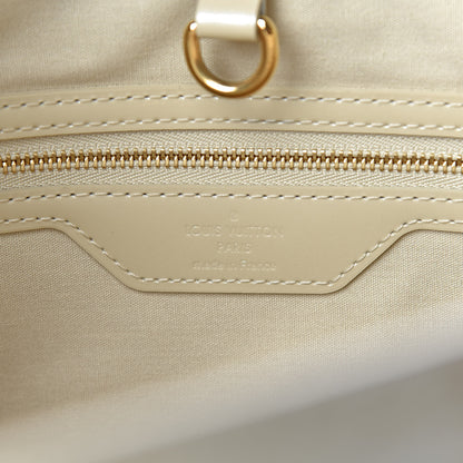 Louis Vuitton Vernis Wilshire MM Blanc Corail 6 of 12