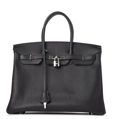 Hermes Togo Birkin 35 Black 1 of 34