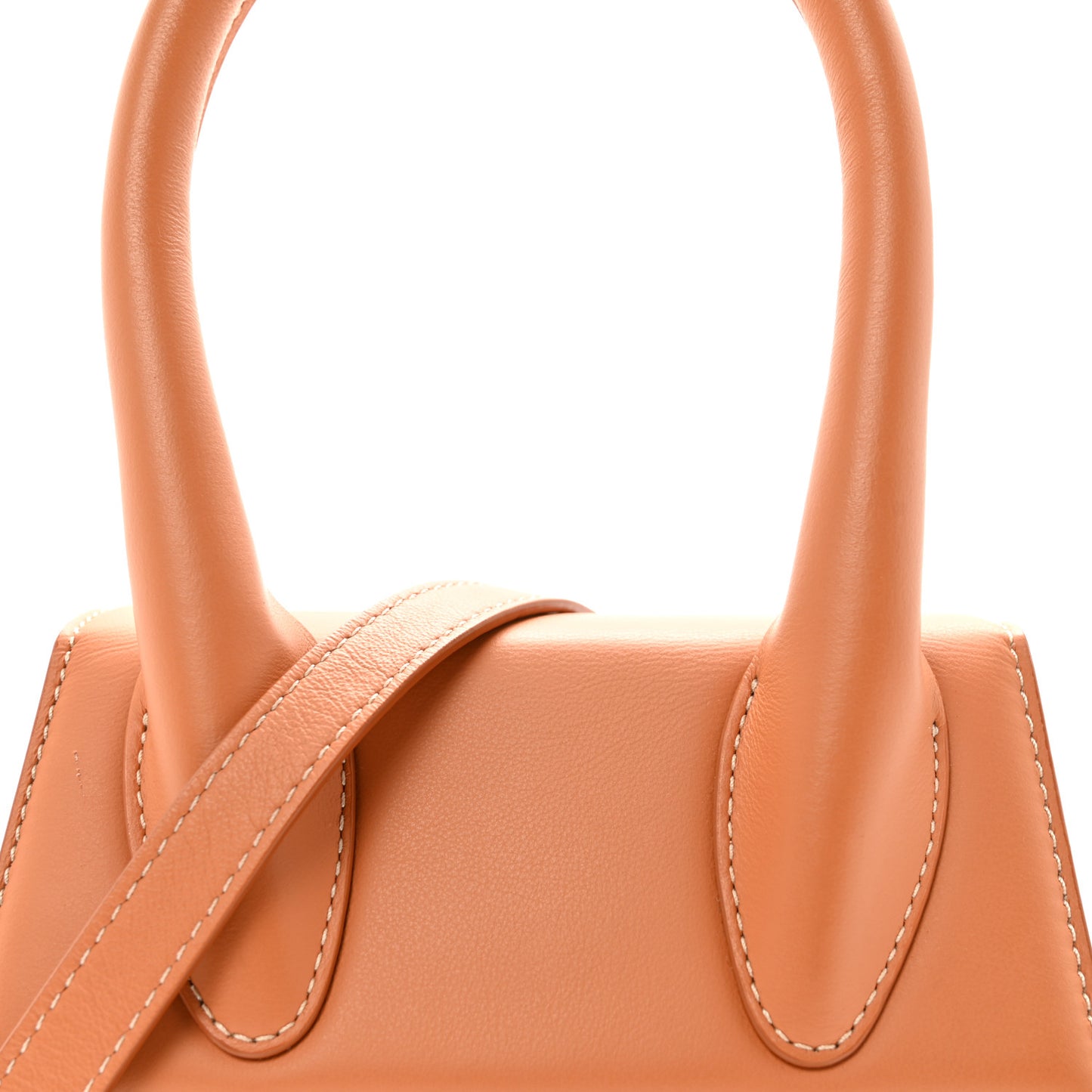 Smooth Calfskin Le Chiquito Moyen Terracotta