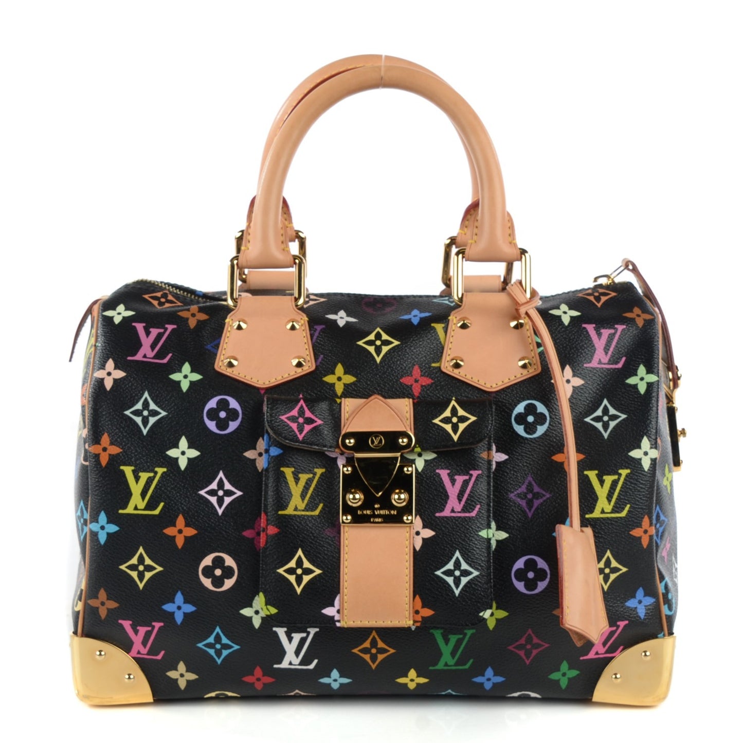 Monogram Multicolor Speedy 30 Black