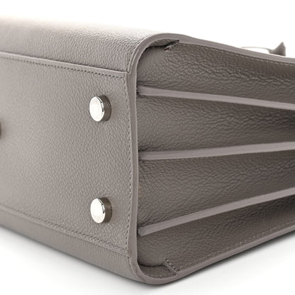 Saint Laurent Grained Calfskin Baby Sac De Jour Fog 9 of 9