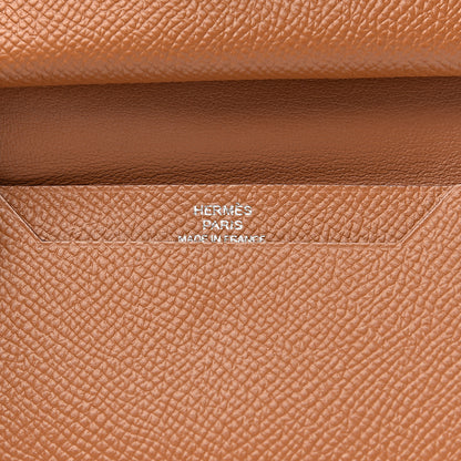 Hermes Epsom Mini Bearn Wallet Gold 5 of 6