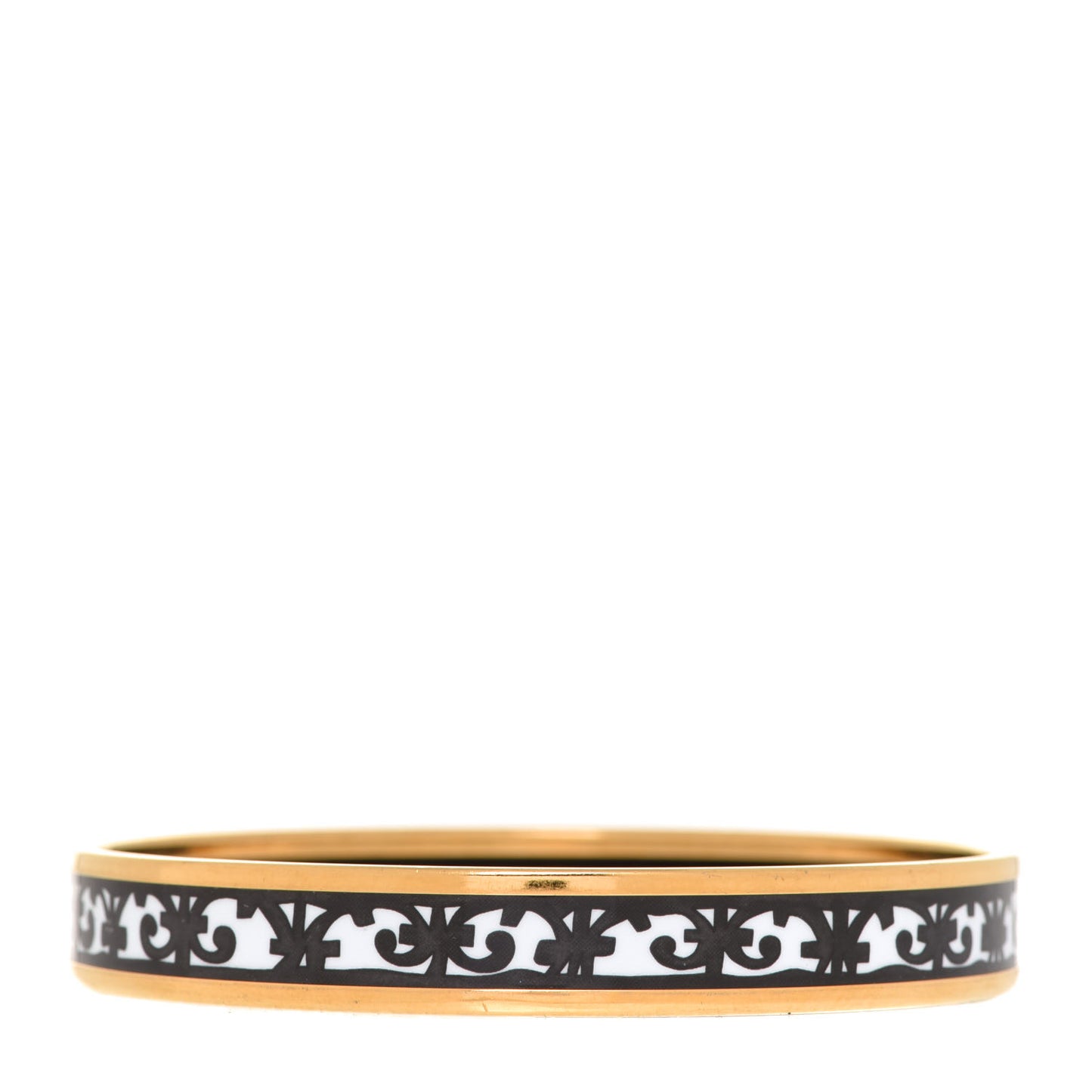 Enamel Printed Narrow Balcons Du Guadalquivir Bracelet 70 Black
