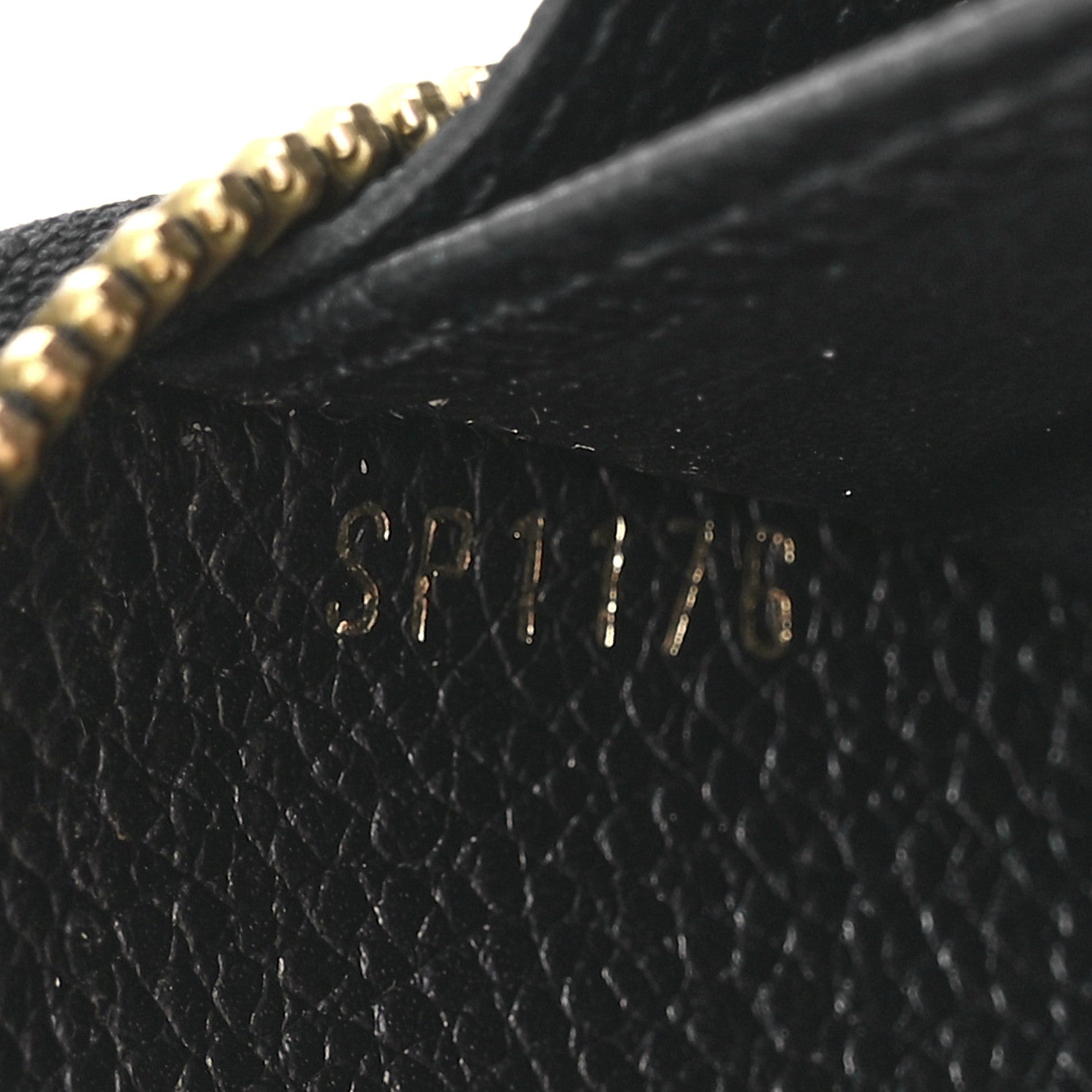 Louis Vuitton Empreinte Zippy Wallet Black 7 of 12