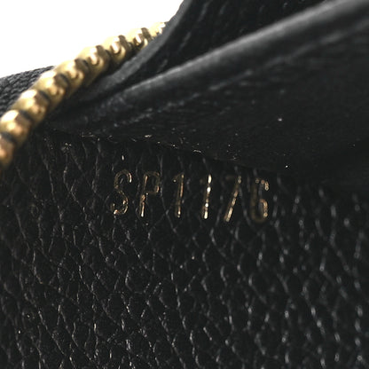 Louis Vuitton Empreinte Zippy Wallet Black 7 of 12