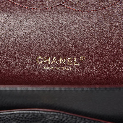 Chanel Caviar Quilted Maxi Double Flap Black 6 of 19