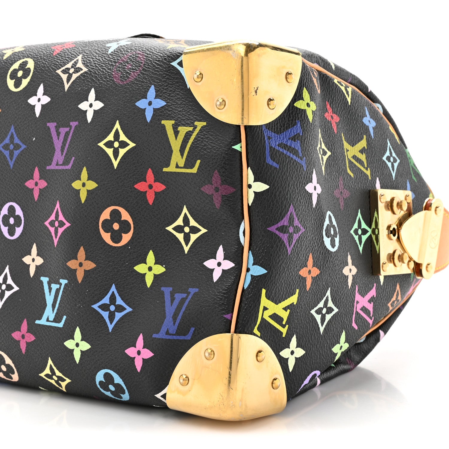 Louis Vuitton Monogram Multicolor Speedy 30 Black 9 of 15