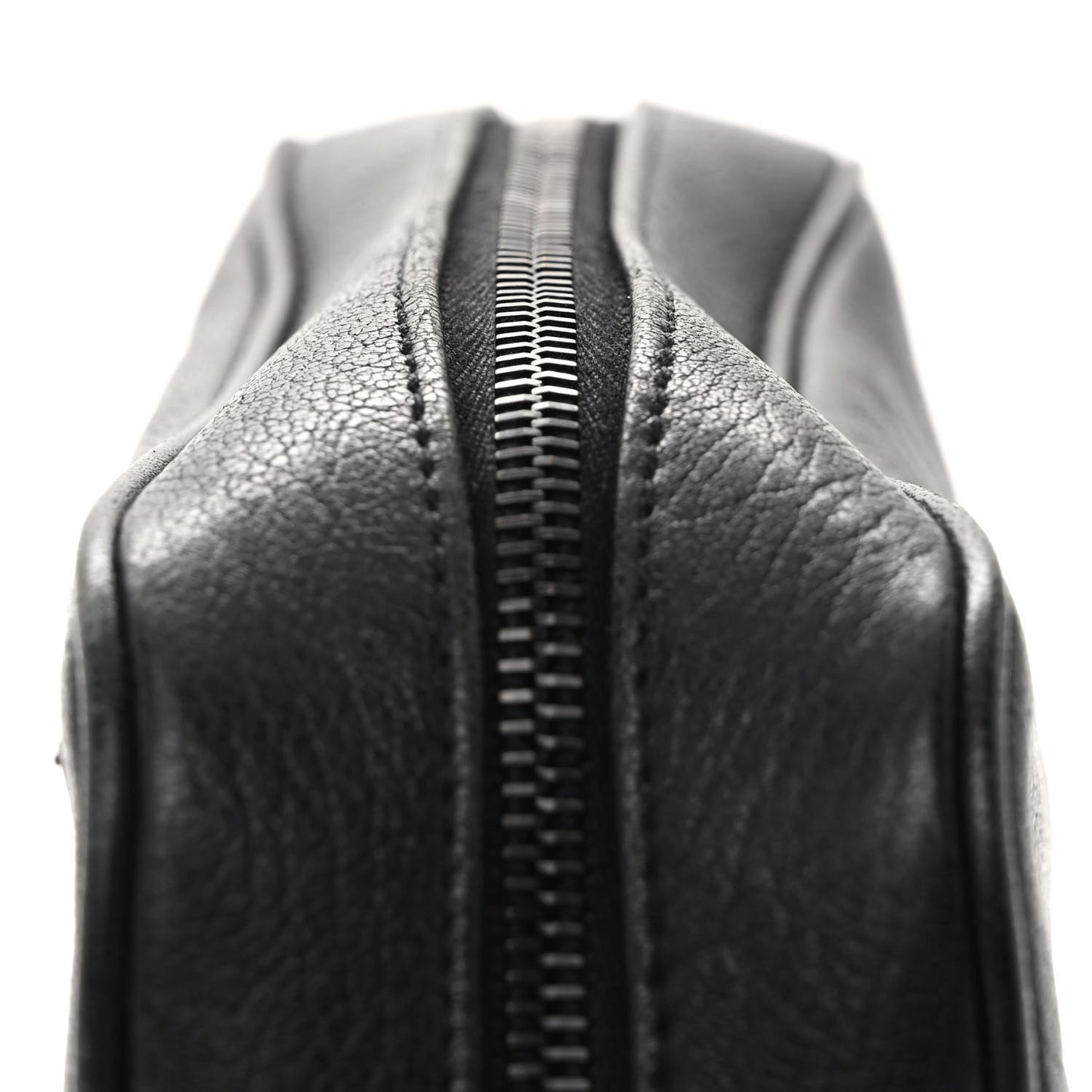 Lambskin Monogram Small Lou Camera Bag Black