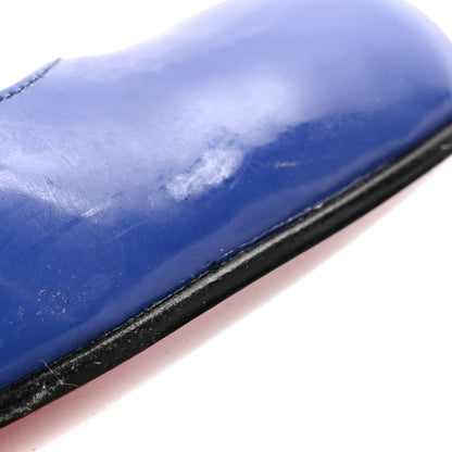 Christian Louboutin Shiny Nappa Simple 85 Pumps 35 Blue 10 of 10