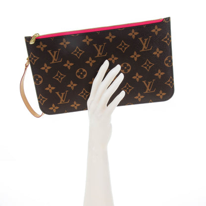 Louis Vuitton Monogram Neverfull MM GM Pochette Pivoine 2 of 8