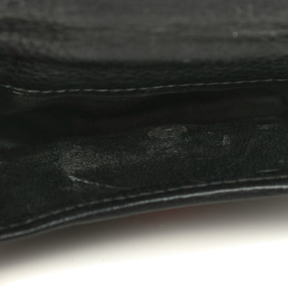 Gucci Calfskin Web Horsebit French Flap Wallet Black 17 of 21