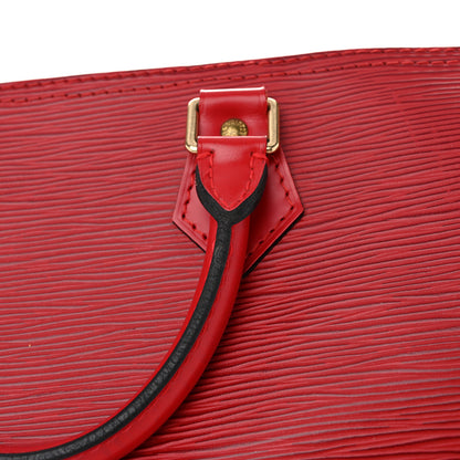 Louis Vuitton Epi Speedy 30 Castillan Red 13 of 14