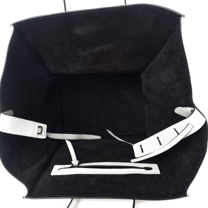 Celine Calfskin Medium Phantom Luggage White 5 of 14