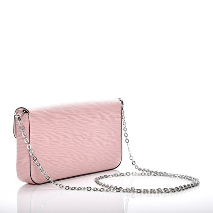 Louis Vuitton Epi Pochette Felicie Rose Ballerine 3 of 6