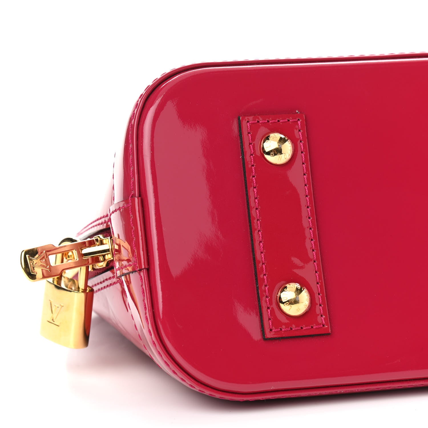 Louis Vuitton Vernis Alma BB Rose Indien 7 of 8