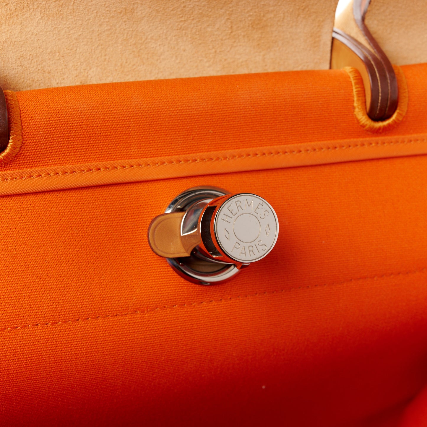 Vache Hunter Toile Herbag Zip 39 MM Orange Natural