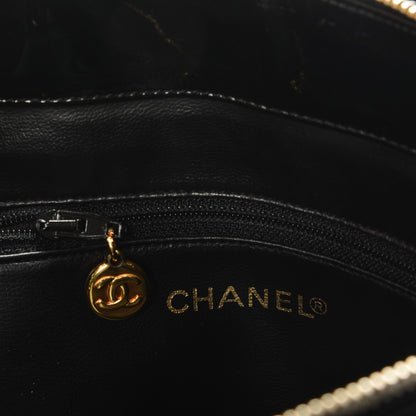 Chanel Patent CC Shoulder Bag Black 6 of 11