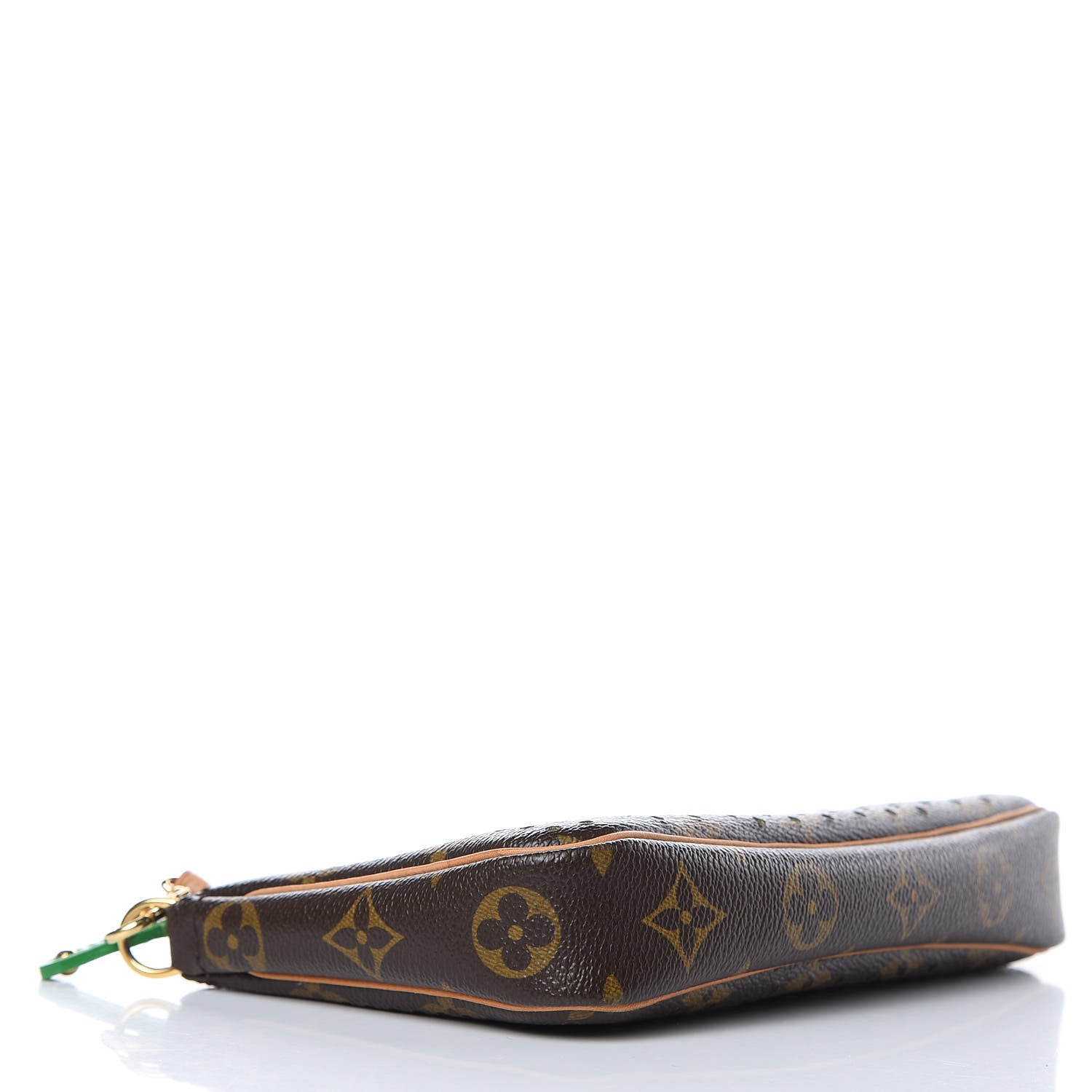 Louis Vuitton Monogram Perforated Pochette Accessories Bag Green 4 of 11