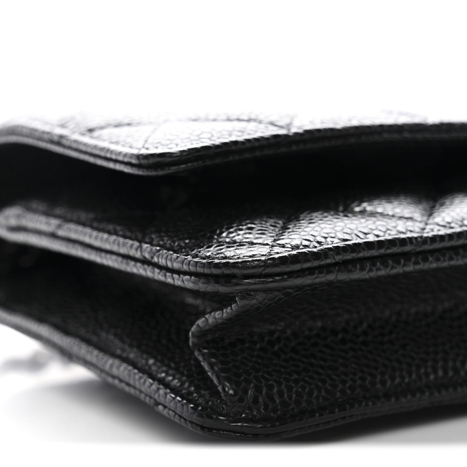 Chanel Caviar Quilted Wallet on Chain WOC Black 12 of 12