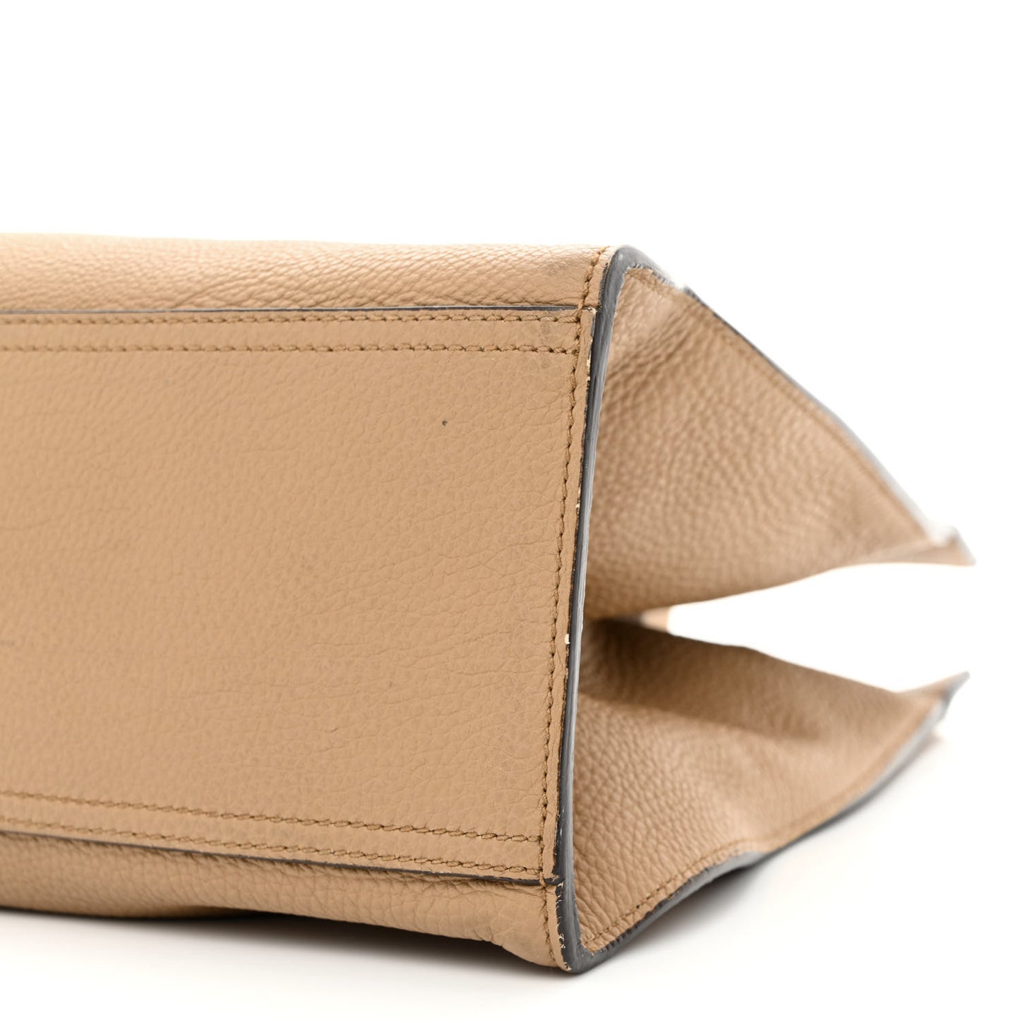 Soft Calfskin Medium Jackie Top Handle Bag Camel