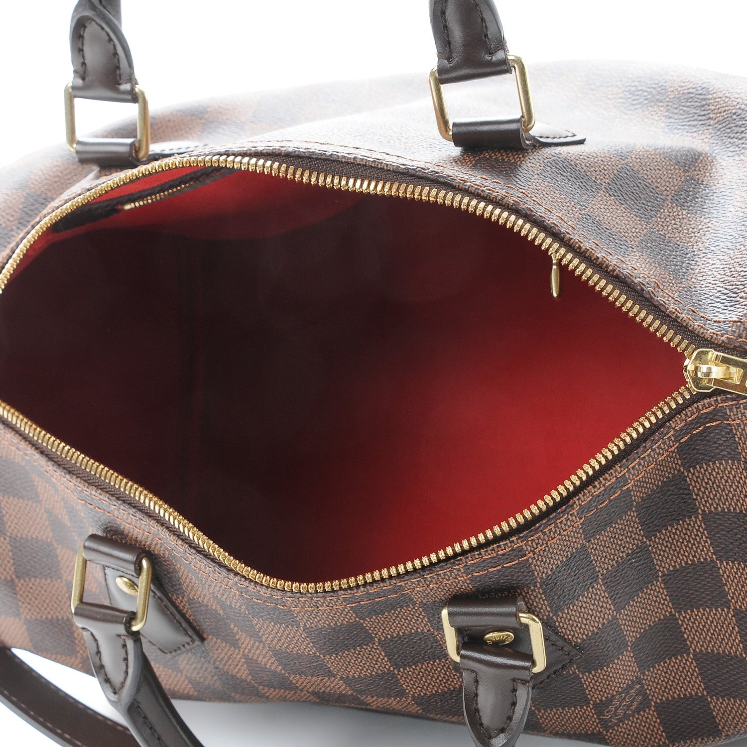 Louis Vuitton Damier Ebene Speedy Bandouliere 30 6 of 10