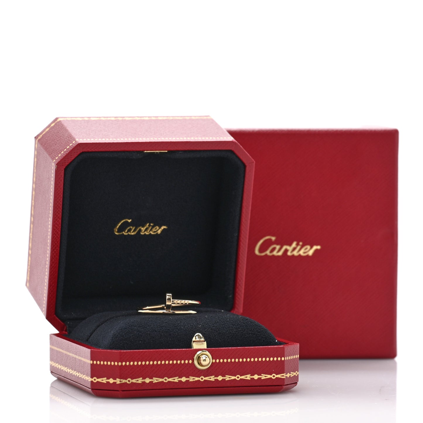 18K Yellow Gold Small Juste Un Clou Ring 59 8.75