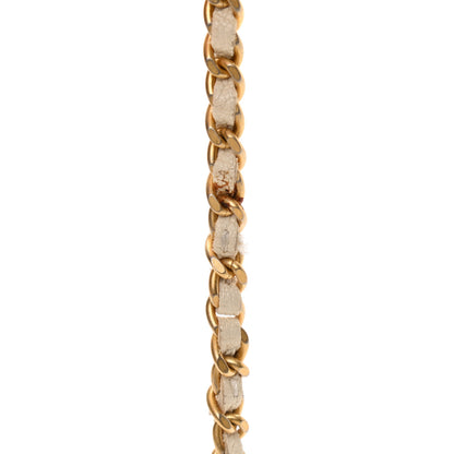 Chanel Caviar Quilted Boy Wallet On Chain WOC White 14 of 16
