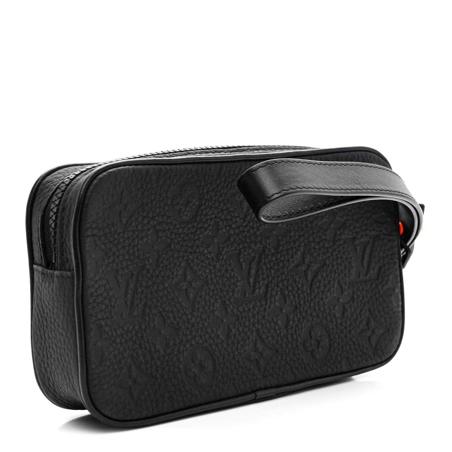 Taurillon Monogram Uniformes Solar Ray Soft Pochette Volga Black