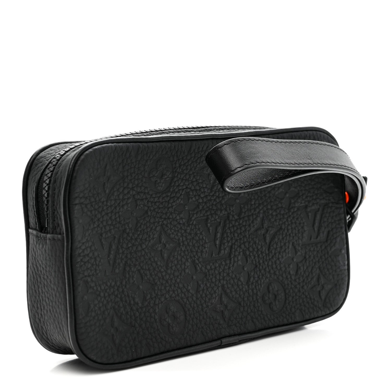 Louis Vuitton Taurillon Monogram Uniformes Solar Ray Soft Pochette Volga Black 3 of 6