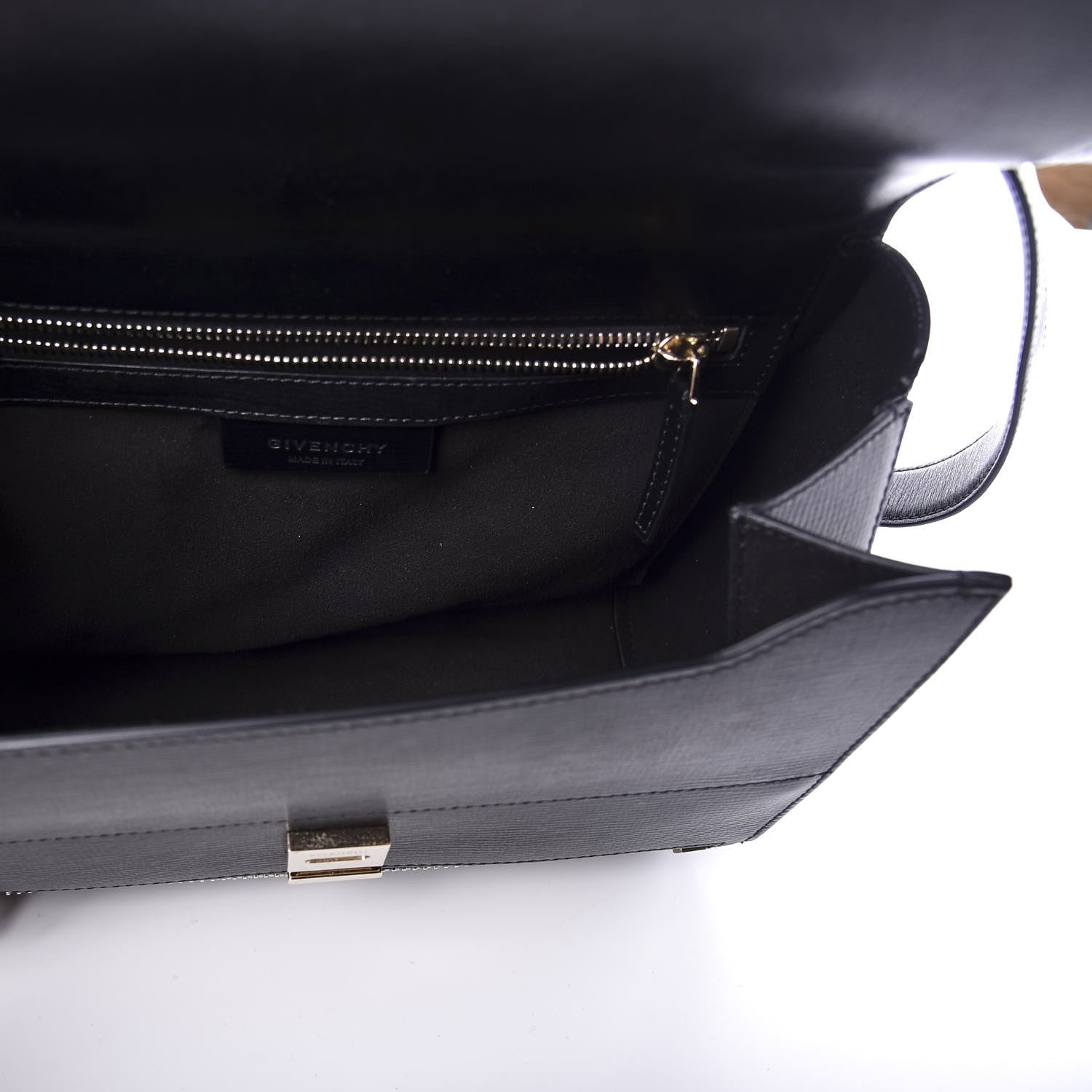 Givenchy Textured Calfskin Medium Pandora Box Crossbody Bag Black 4 of 10