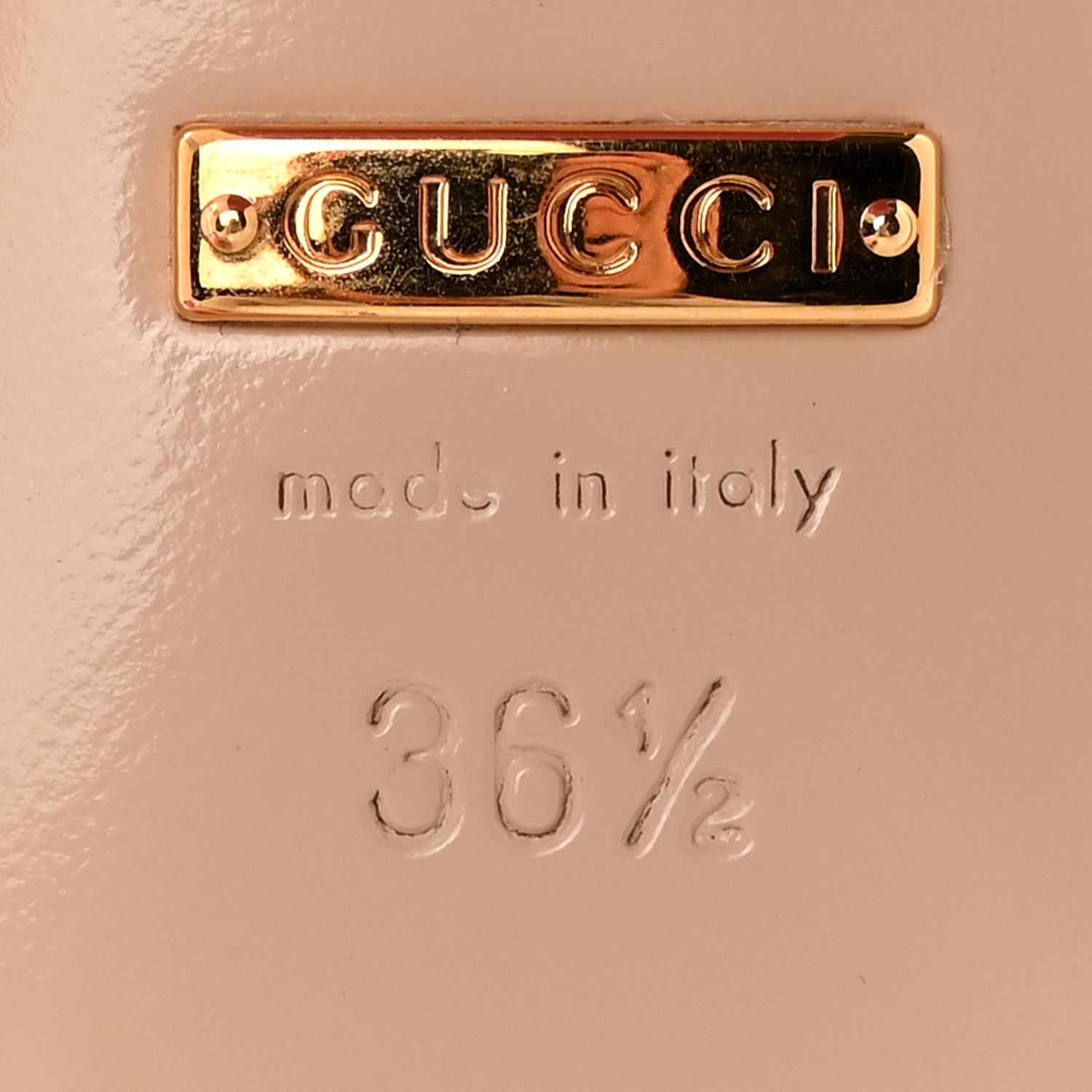 Gucci Malaga Kid GG Marmont Fringe 50mm Loafer Pumps 36.5 Candy Mousse 6 of 10