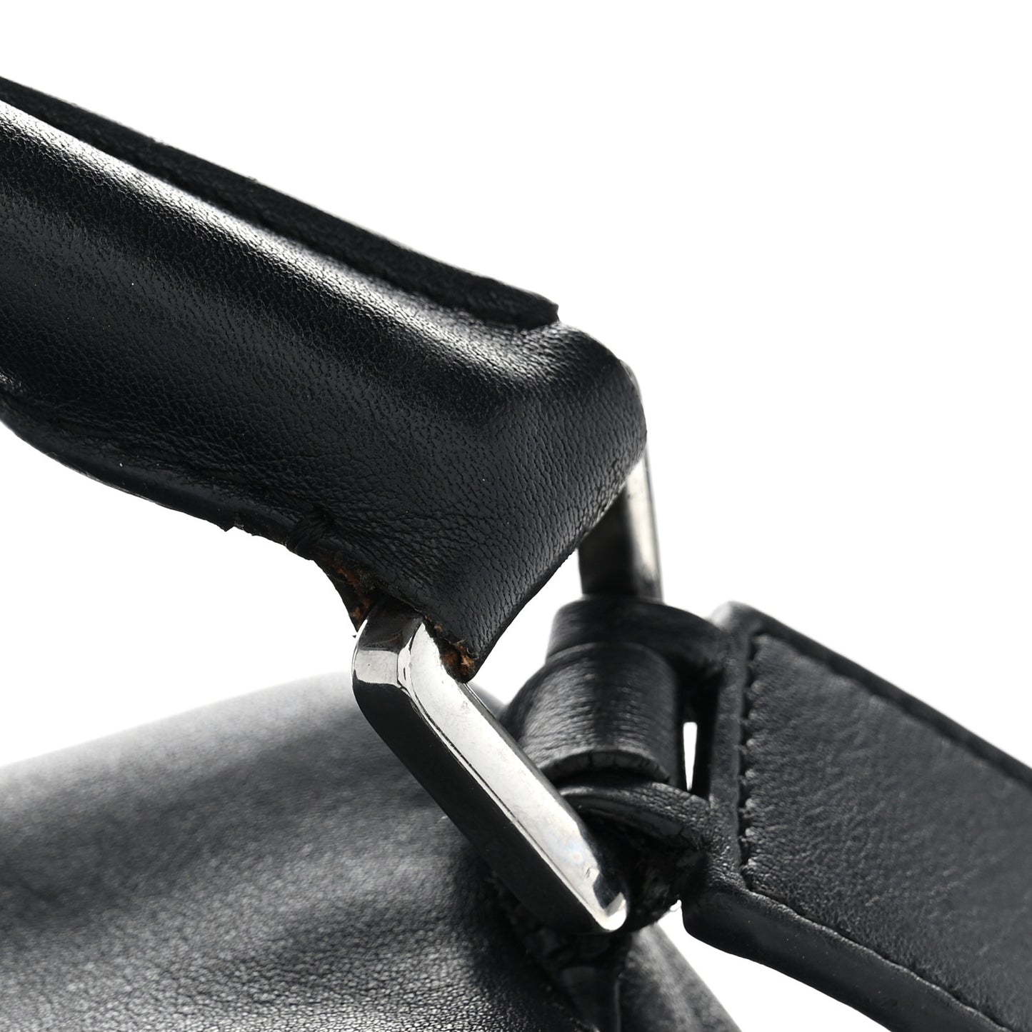 Calfskin Medium Puzzle Bag Black