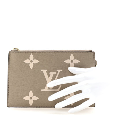 Louis Vuitton Empreinte Monogram Giant Neonoe MM Pochette Tourterelle Creme 2 of 6