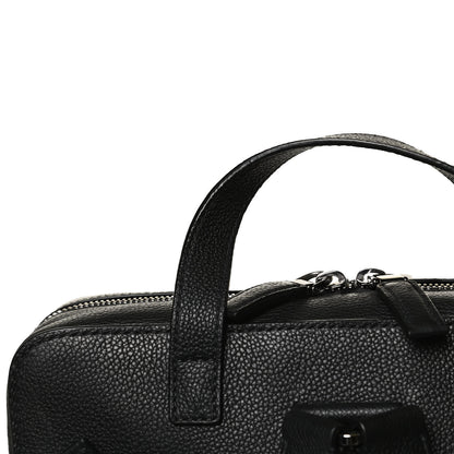 Prada Vitello Daino Briefcase Backpack Black 12 of 13
