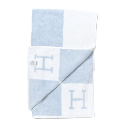 Hermes Cotton Avalon Bath Towel Bleu Glacier 2 of 5