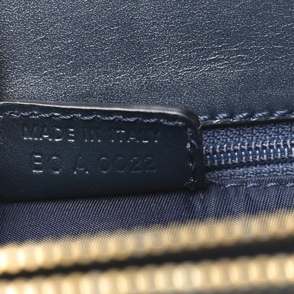 Christian Dior Monogram Calfskin Pocket Tote Navy Blue 7 of 10